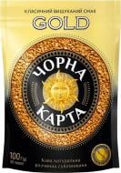 Кофе растворимый Черная Карта Gold пакет 100 г