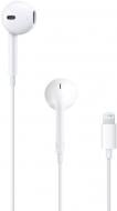 Наушники Apple EARPODS WITH LIGHTNING CONNECTOR white (MWTY3ZM/A)