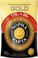 Кофе растворимый Черная Карта Gold пакет 200 г