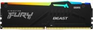 Оперативна пам'ять Kingston DDR5 SDRAM 16 GB (1x16GB) 6000 MHz (KF560C30BBA-16) Fury Beast Black