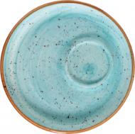 Блюдце под чашку для кофе Bonna 12 см AAQ BNC 01 ESP-T Aura Aqua