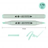 Маркер спиртовой Santi Brush SA-179 мятный 390972