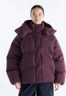 Куртка женская зимняя New Balance Premium Puffer Jacket WJ6268B9YLR р.XS бордовая