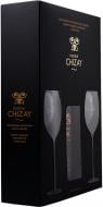 Набор подарочный Chateau Chizay Бутылка вина с двумя бокалами Pinot Noir 750 мл