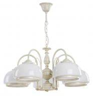 Люстра подвесная ALFA PARIS WHITE 5xE27 белый 18415