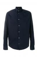 Рубашка Emporio Armani CAMICIA UOMO / MAN SHIRT 8N1C091N06Z-0932 р. 2XL темно-синий