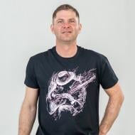 Футболка Sol's Regent 150 Guitar Player р. L чорний