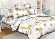 Комплект постельного белья MirSon Бязь 17-0270 Mankey разноцветный