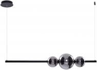 Люстра підвісна AZzardo Sandra 48 Вт LED-модуль чорний AZ3352