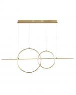 Светильник подвесной Goldlux Laura 1x42 Вт /LED-модуль золотой 331809