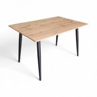 Стол обеденный Normal-В 1200x800x750мм дуб тахо/черный