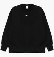 Джемпер Nike W NSW PHNX FLC OS LONG CREW FZ4270-010 р.M чорний