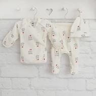 Комплект Blanka Люблю маму папу бежевый р.62 110266