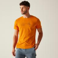 Футболка мужская Regatta BreezedV RMT316-2E8 р.XL оранжевый