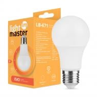 Лампа светодиодная LightMaster LB-671 9 Вт A60 матовая E27 220 В 4000 К