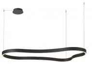 Люстра підвісна AZzardo Mirabella 60 Вт LED-модуль чорний AZ5093