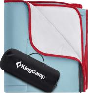 Коврик туристический KingCamp Jasmine Lightblue 2248.65.47 208x147 см голубой