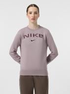 Джемпер Nike W NSW PHNX FLC STD LOGO CREW HM9754-226 р.M фиолетовый