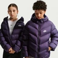 Куртка для девочек зимняя Nike K NSW TF ADP PUFFER HQ4976-525 р.M фиолетовая