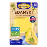 Сыр Wloszczowski твердый Эдамский 45% 150г