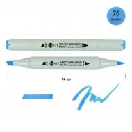 Маркер спиртовой Santi Brush SA-76 голубое небо 390983