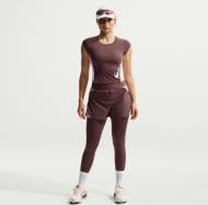 Футболка Nike W Nk Tempo Swoosh Run Df Ss IF4998-502 р.р.S коричневый