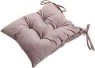 Подушка на стул Велюр 40х40 см мокко La Nuit