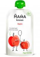 Пюре фруктове Mama knows Яблуко 90 г