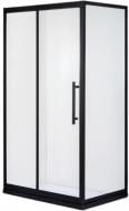 Душевая кабина AquaStream Premium S-Line 120S ALL BLACKS левосторонняя