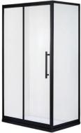 Душевая кабина AquaStream Premium S-Line 110S ALL BLACKS левосторонняя