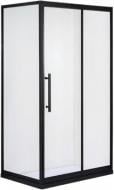 Душевая кабина AquaStream Premium S-Line 110S ALL BLACKS правосторонние