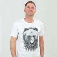 Футболка Sol's Regent 150 Ведмідь р. L білий