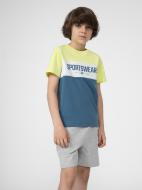 Футболка 4F 4FJSS22TTSHM572-73S р.164 жовтий