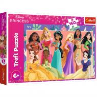 Пазли Trefl "160" Disney Princess Справжні принцеси 15427