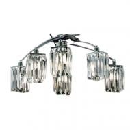 Люстра потолочная EVT Lighting 6xE14 кристальный KD-186055-R 09+1