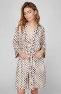 Халат домашний женский Naviale ROMANTIC DOTS LH561-01 р. XL крем