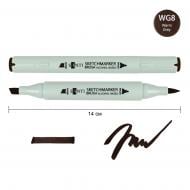 Маркер спиртовий Santi Brush SA-WG8 теплий сірий 8 390945