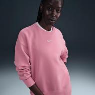 Джемпер Nike W NSW PHNX FLC OS LONG CREW FZ4270-699 р.M рожевий