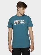 Футболка 4F H4L21-TSM060-46S р.S сине-зеленый Футболка 4F H4L21-TSM060-46S р.S сине-зеленый