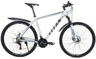 Велосипед Titan 27,5" 17.5"(44 см) Drag 27TWA21-003602 серый с бирюзовым