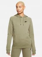 Джемпер Nike W NSW ESSNTL FLC PO HOODIE DX2316-351 р.XS зелений