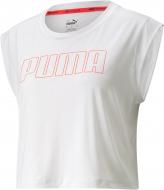 Футболка Puma Train Logo Cap Sleeve Tee 52028772 р.L білий