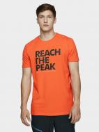 Футболка 4F H4L21-TSM061-70S р.L оранжевый Футболка 4F H4L21-TSM061-70S р.L оранжевый