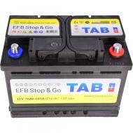 Акумулятор автомобільний TAB Magic Stop & Go EFB 70Ah 680A 12V 212070 «+» праворуч (212070)