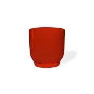 Горшок керамический Rezon Конус выпуклый овальный 1,4 л красный