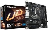 Материнская плата Gigabyte Q570M D3H (Socket 1200, Intel Q570, mirco ATX)