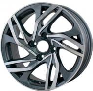 Диск колісний REPLICA PEUGEOT-PT110 GMF4 R 16 4x108 ET 25 DIA 65,1