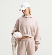 Джемпер W NK STDO FLC MW CRP SCLOP HDY IO9948-236 р.XS бежевый