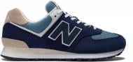 Кроссовки мужские демисезонные New Balance TEXTILE ML574RE2 р.43 темно-синие