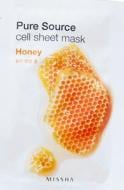 Маска MISSHA Pure Source Cell Sheet Mask Honey тканевая 21 г